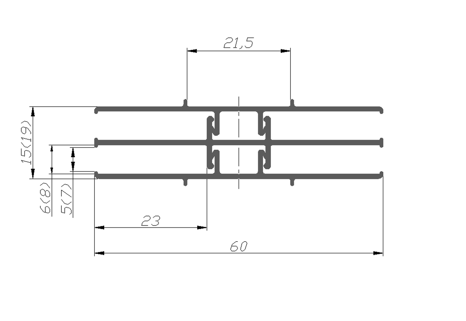 Основные размеры